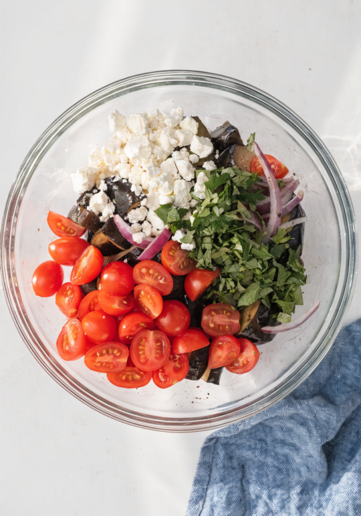 Mediterranean Eggplant Salad