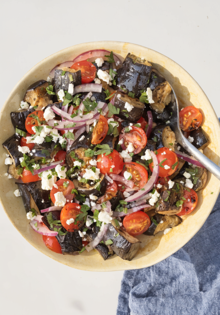 Mediterranean Eggplant Salad