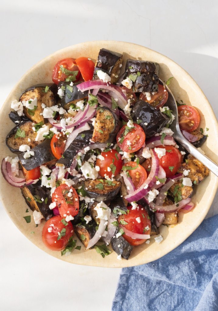 Mediterranean Eggplant Salad