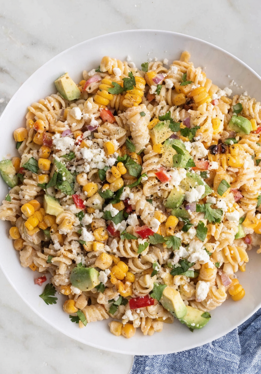 Mexican Street Corn Pasta Salad