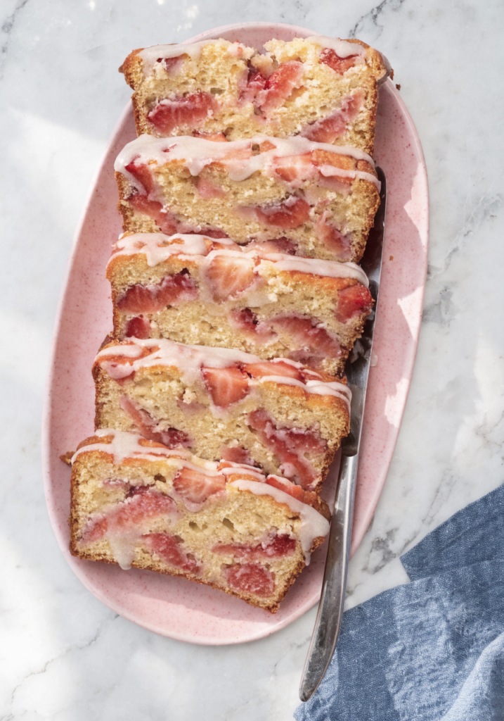 Strawberry Loaf Cake
