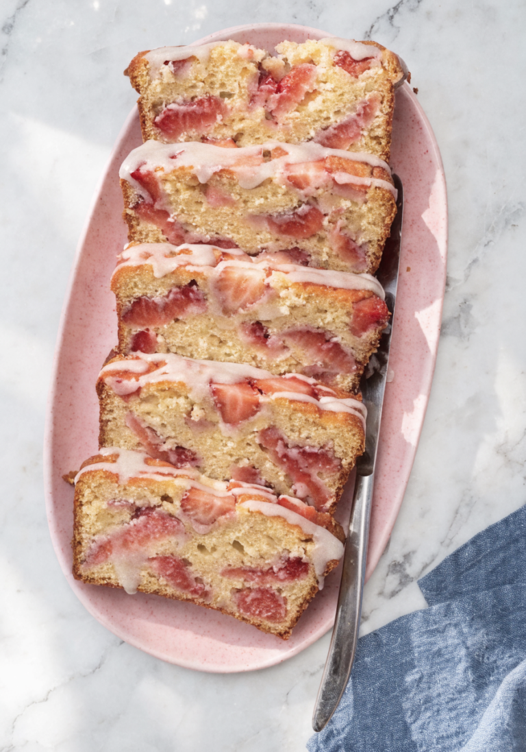 Strawberry Loaf Cake
