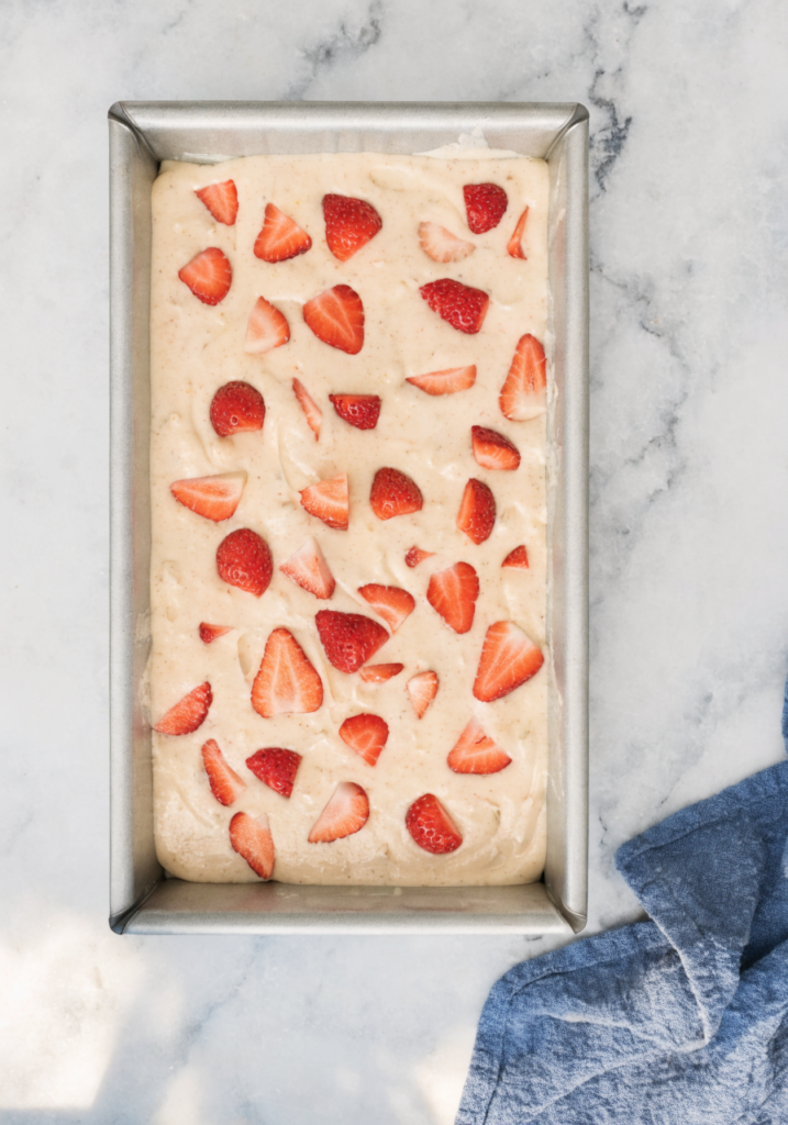 Strawberry Loaf Cake
