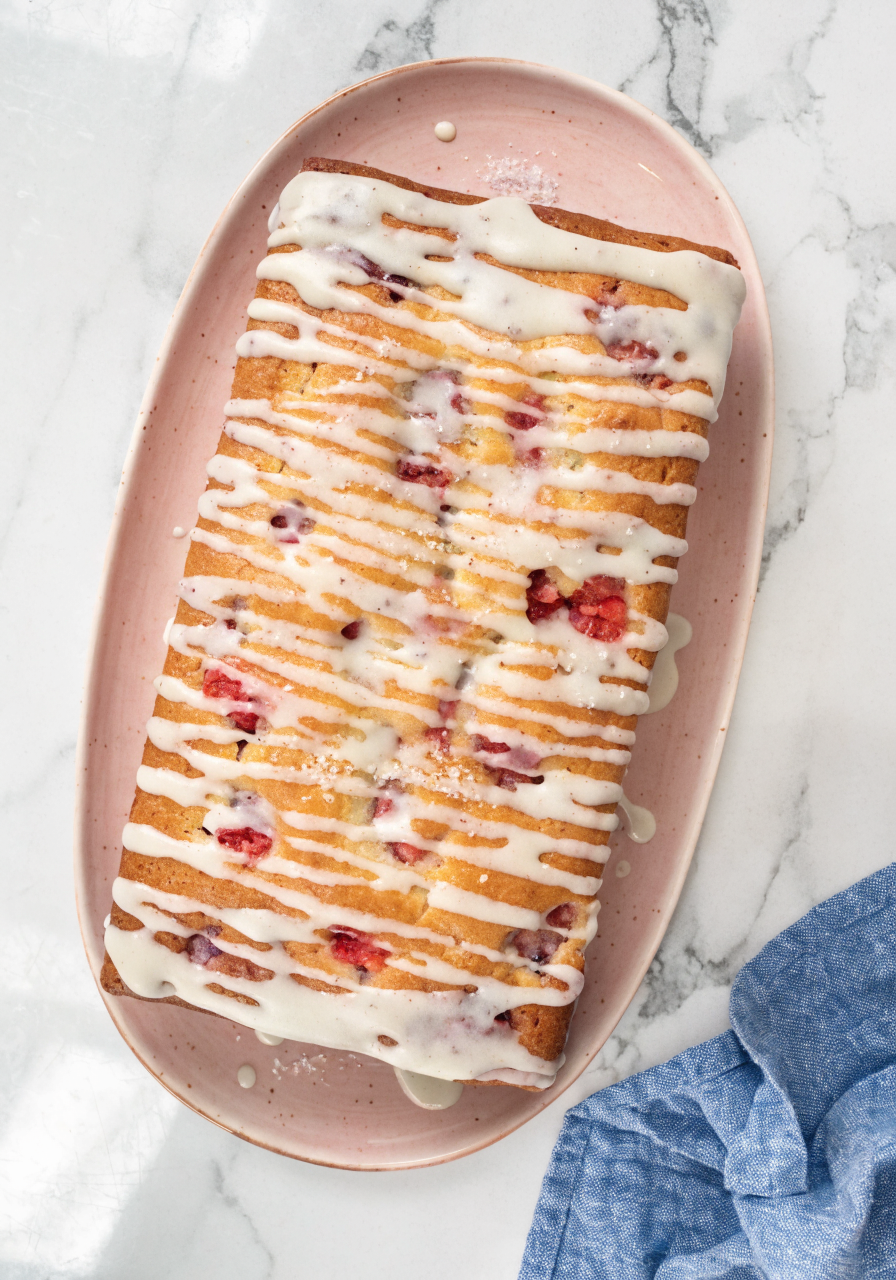 Strawberry Loaf Cake