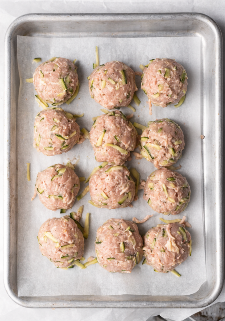 Turkey Zucchini Meatballs