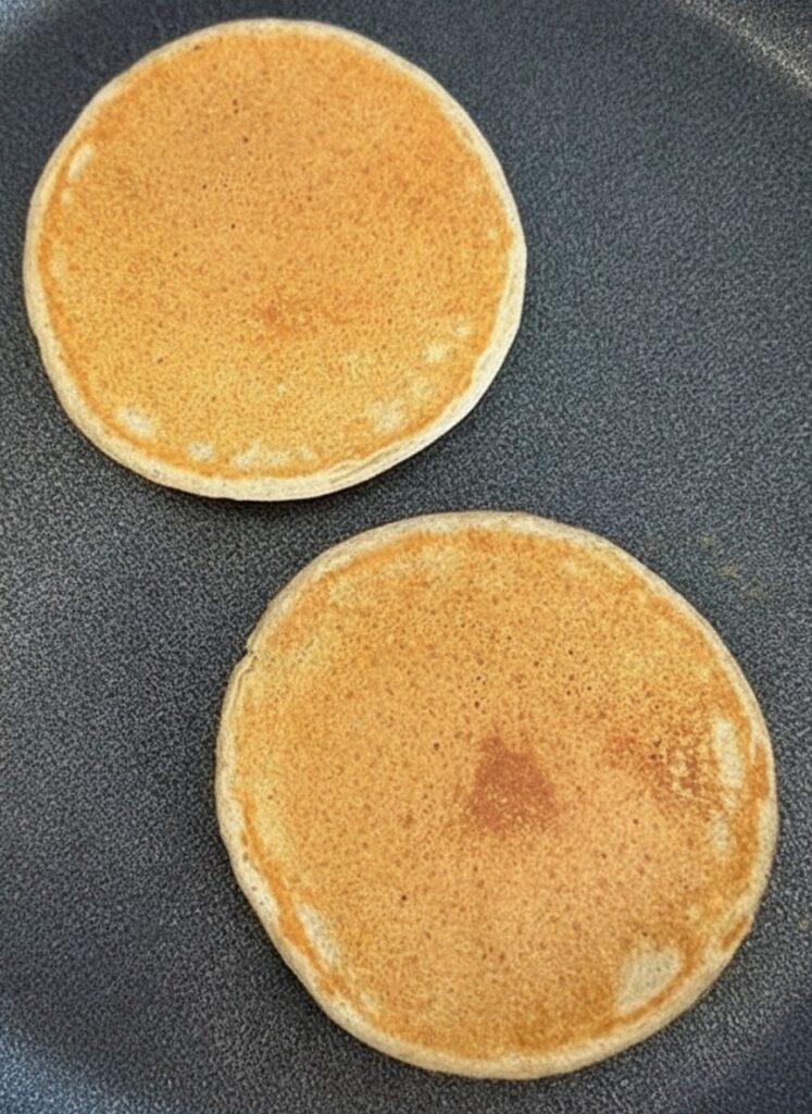 Banana Cottage Cheese Pancakes