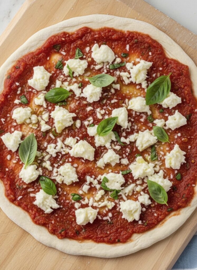 Cottage Cheese Pizza