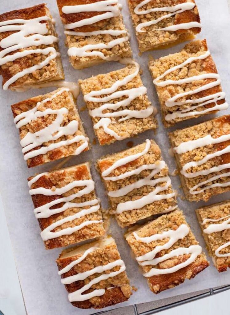 Easy Peach Coffee Cake