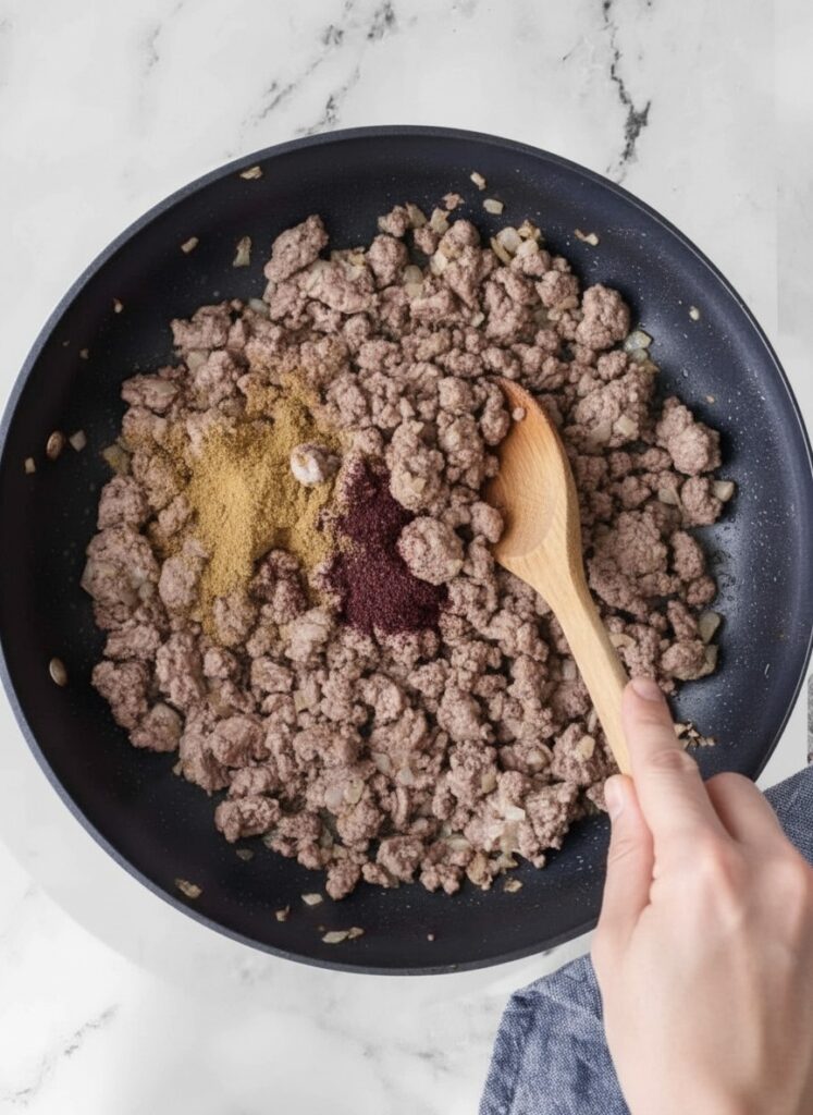 Ground Beef and Cabbage