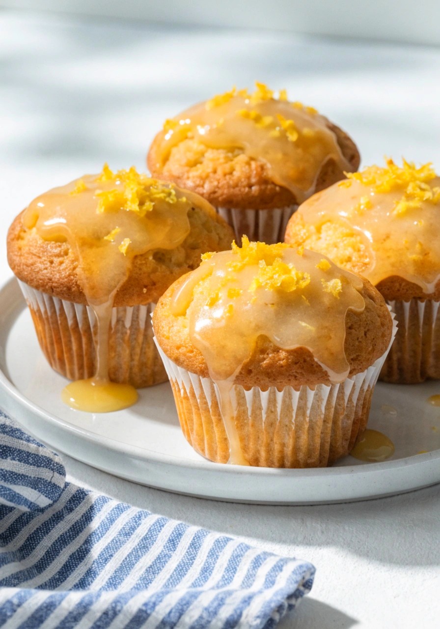 Lemon Yogurt Muffins
