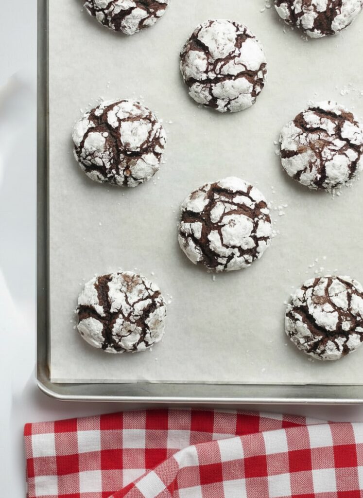 Brownie Crinkle Cookies Recipe