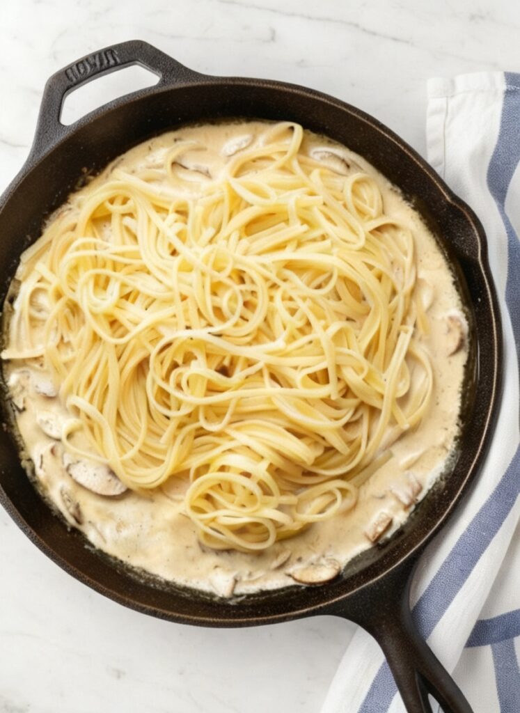 Creamy Mushroom Pasta