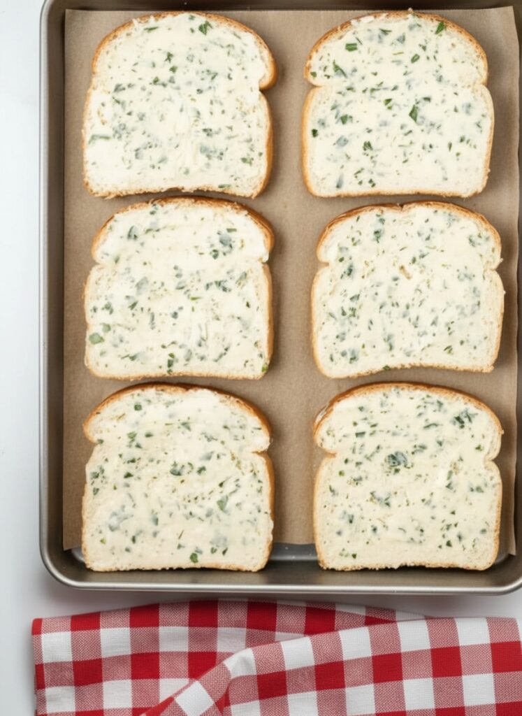 Easy Skillet Garlic Bread