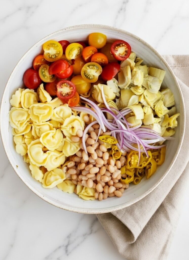 Easy Tortellini Pasta Salad