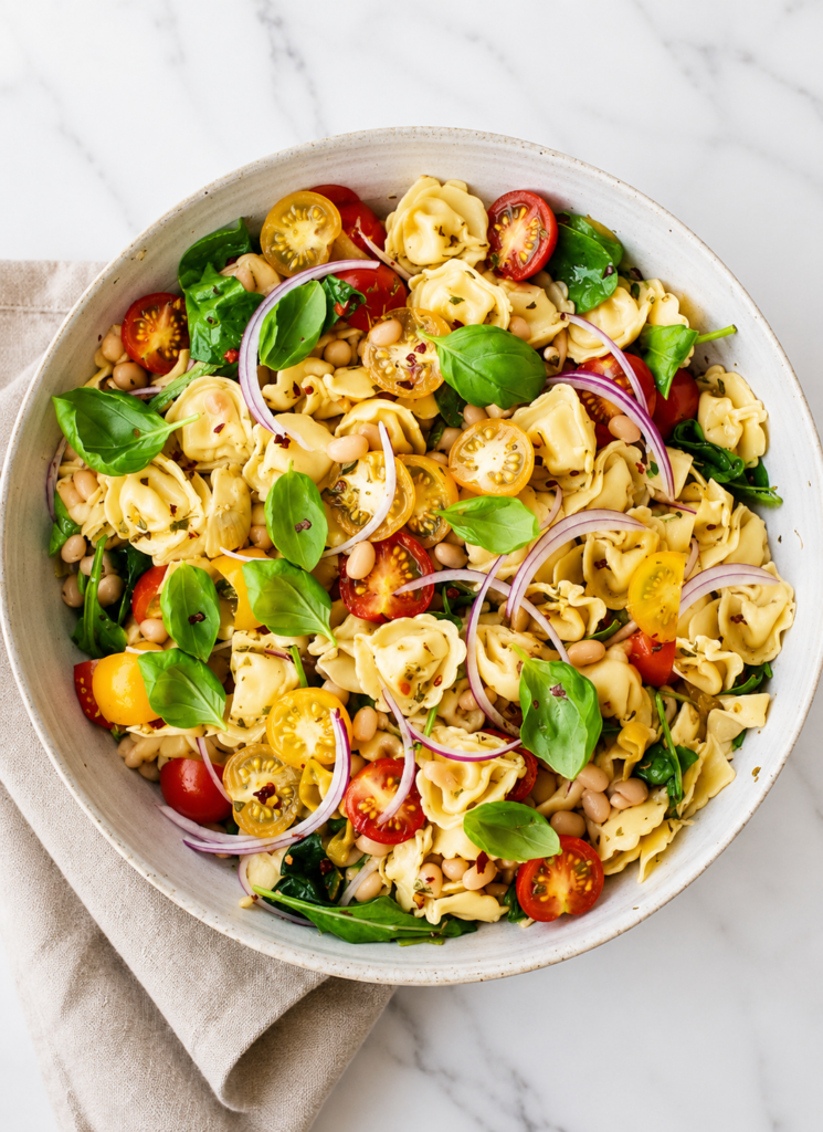 Easy Tortellini Pasta Salad